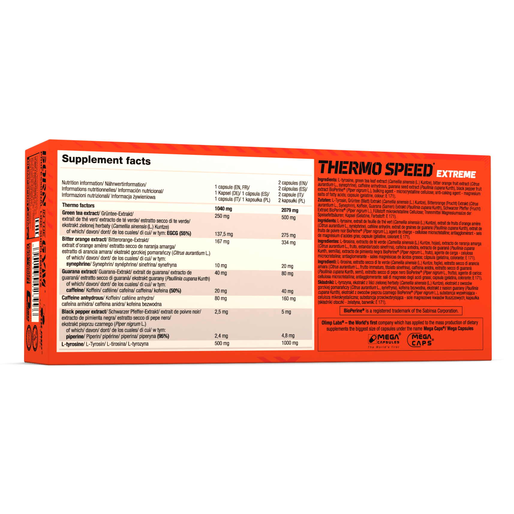 Thermo Speed Extreme Mega Caps (120 Kapseln)