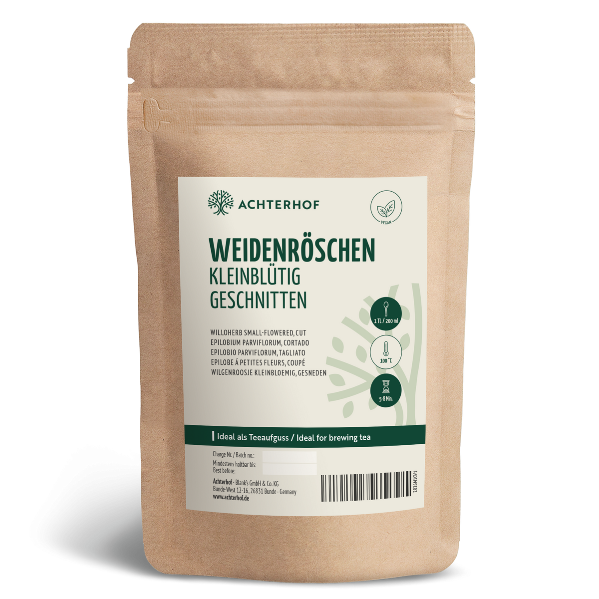 Weidenröschen kleinblütig geschnitten (1000g)