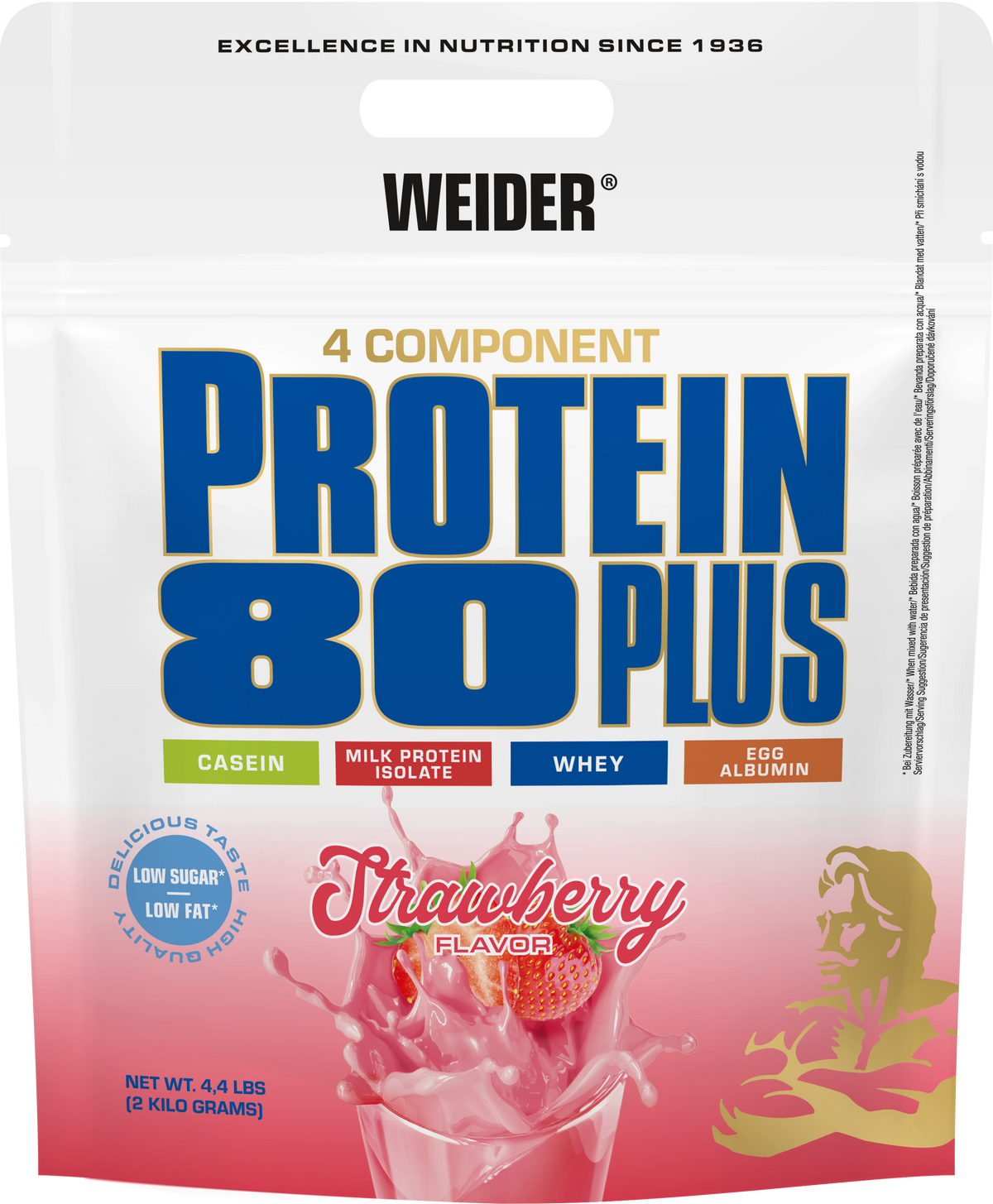 Protein 80 Plus (2000g) Erdbeere