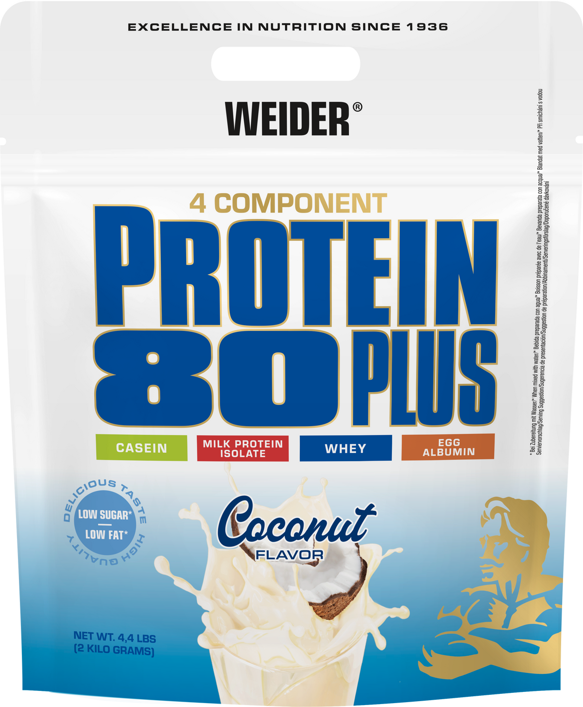 Protein 80 Plus (2000g) Kokos