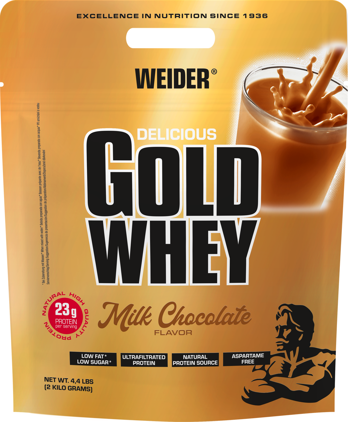 Gold Whey Protein (2000g) Schokolade