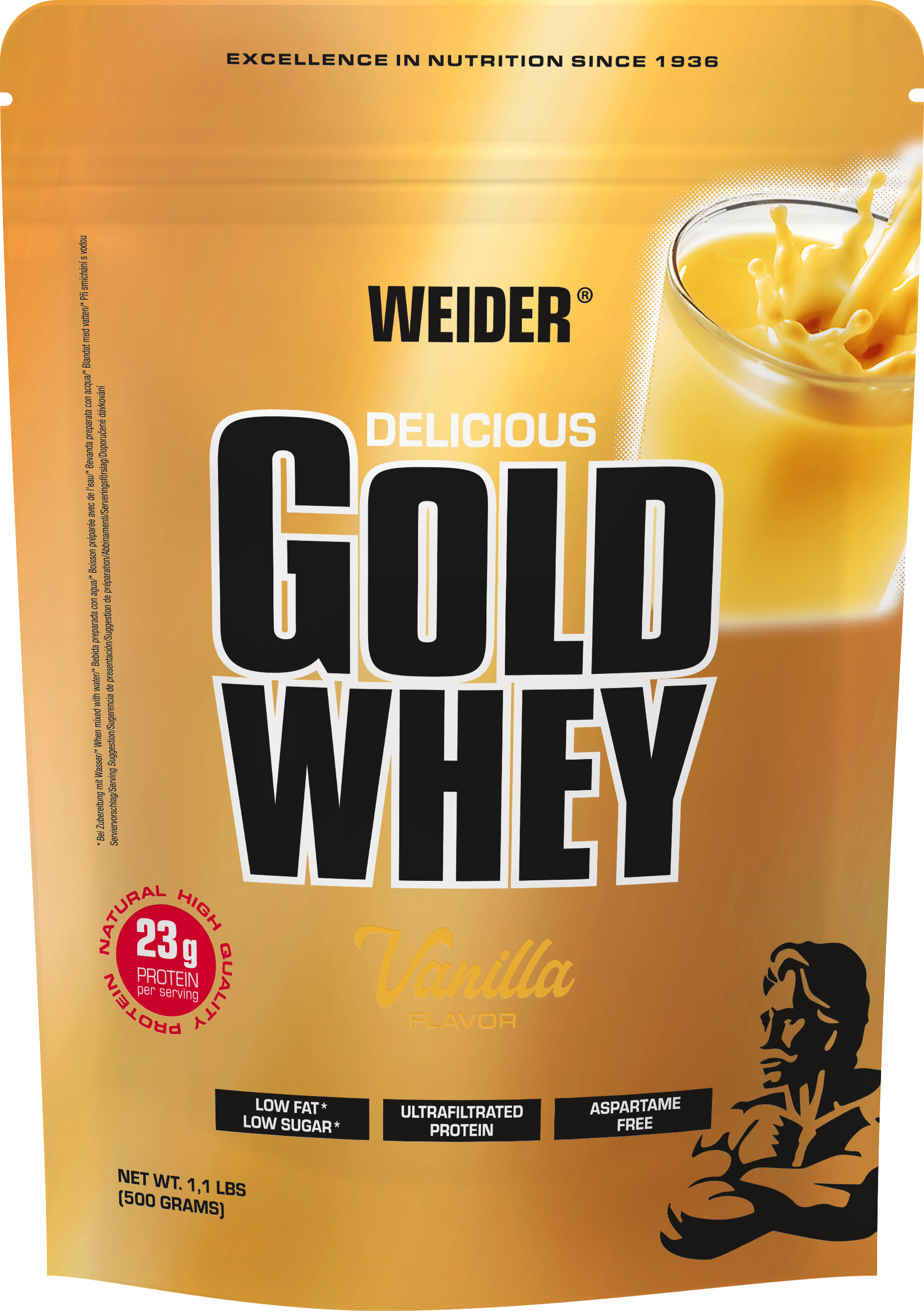 Gold Whey Protein (500g) Vanille