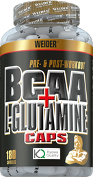 BCAA + L-Glutamine (180 Kapseln)
