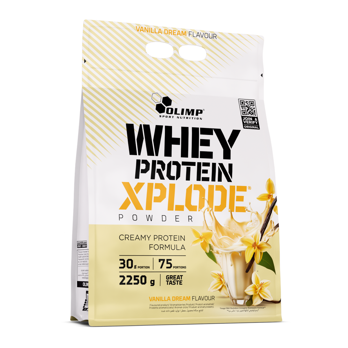Whey Protein Xplode (2250g) Vanille