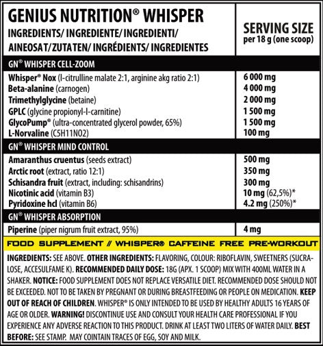 Whisper (400g)