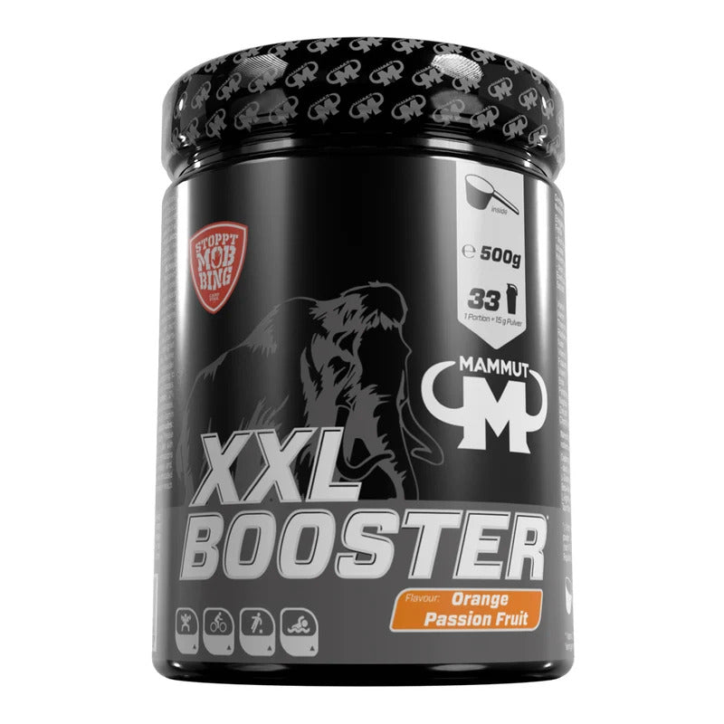 Mammut Nutrition Mammut Nutrition XXL Booster – 500 g-Dose (Orange Passion Fruit) Pulver