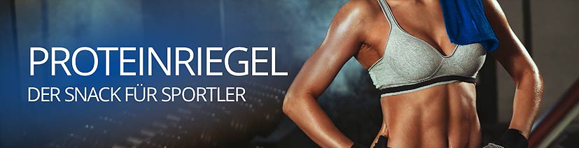 Alt-Text: Proteinriegel als Snack für Sportler